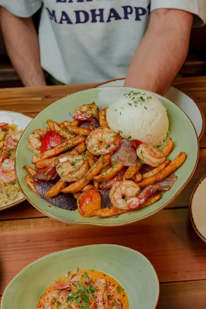 Food at The Vox Kitchen